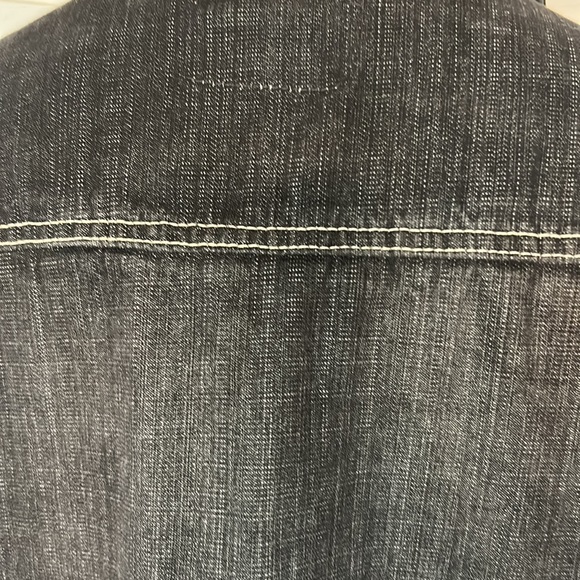 AKDMKS Y2K Denim Jean Jacket Men’s Size 3XL, Grunge,Retro,Unisex - Picture 4 of 10